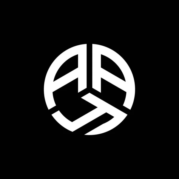 Beyaz Arka Planda Aay Harf Logosu Tasarımı Aay Yaratıcı Harf — Stok Vektör