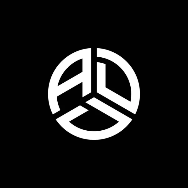 Дизайн Логотипу Літери Add Білому Тлі Add Креативні Ініціали Концепції — стоковий вектор
