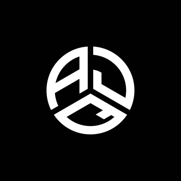 Ajq Letter Logo Design White Background Ajq Creative Initials Letter — Stock Vector