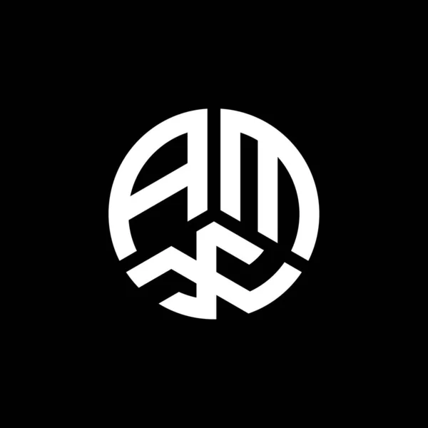 Projekt Logo Litery Amx Białym Tle Pomysł Logo Kreatywnych Inicjałów — Wektor stockowy