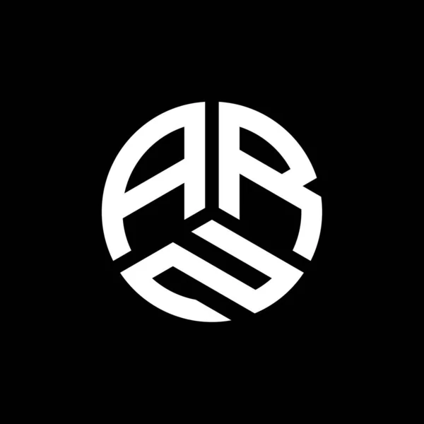 Arz Logo Ontwerp Witte Achtergrond Arz Creatieve Initialen Letter Logo — Stockvector