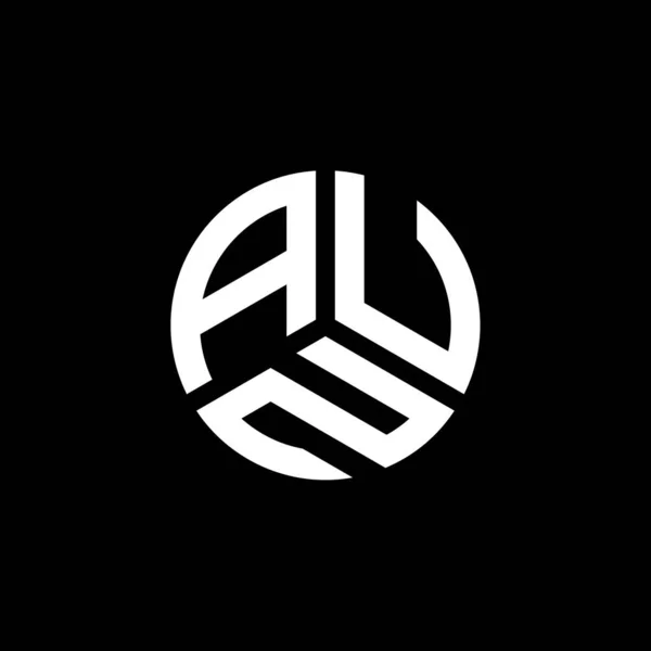 Projekt Logo Litery Auz Białym Tle Auz Twórcze Inicjały Koncepcja — Wektor stockowy