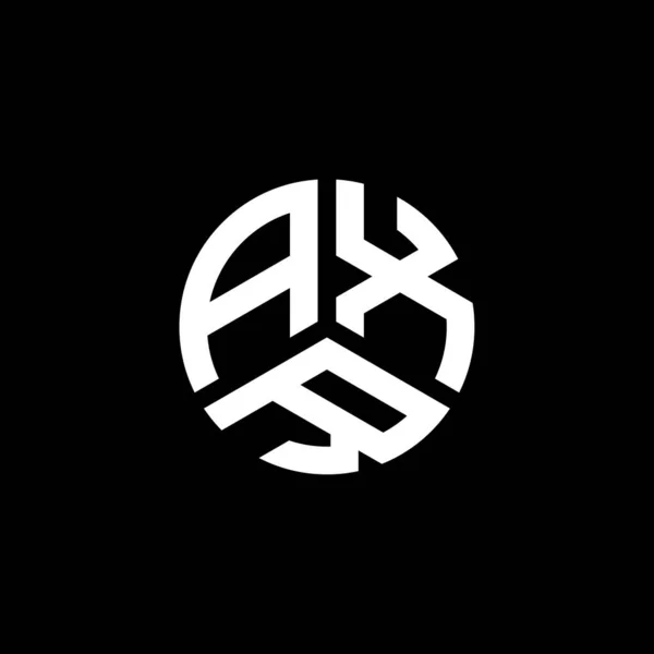 Diseño Del Logotipo Letra Axr Sobre Fondo Blanco Axr Iniciales — Archivo Imágenes Vectoriales
