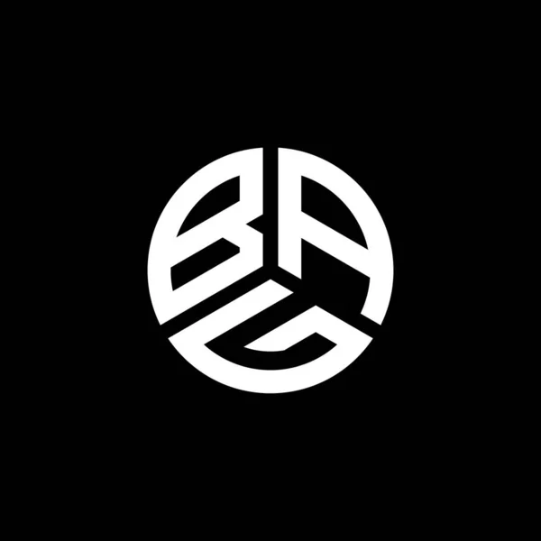 Дизайн Буквы Bag Белом Фоне Концепция Логотипа Bag Creative Initials — стоковый вектор