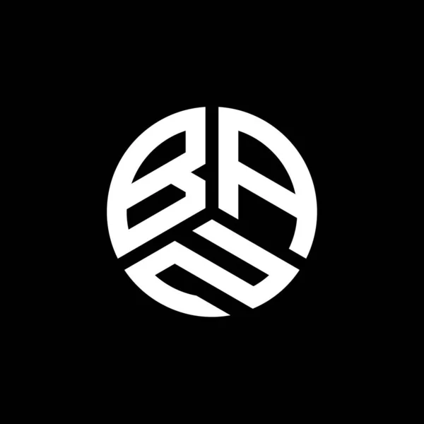 白い背景にBan文字のロゴデザイン Banクリエイティブイニシャルレターロゴコンセプト Ban手紙デザイン — ストックベクタ