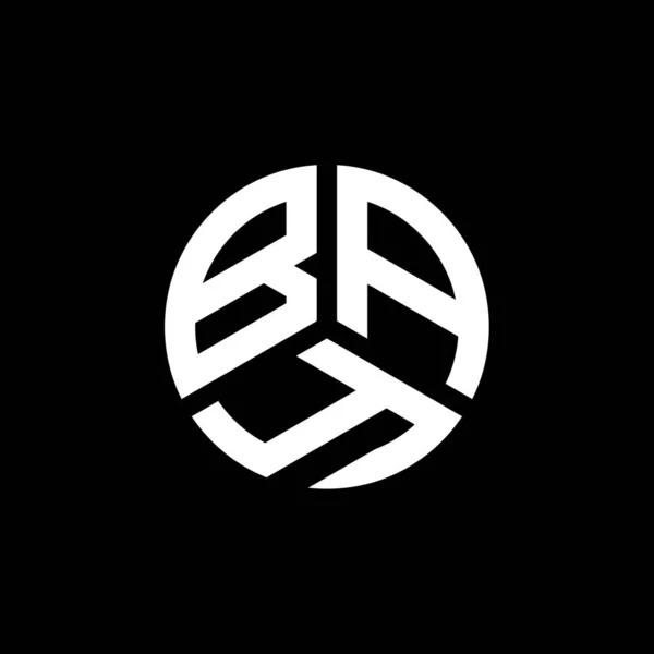 Bay Letter Logo Ontwerp Witte Achtergrond Bay Creatieve Initialen Letter — Stockvector