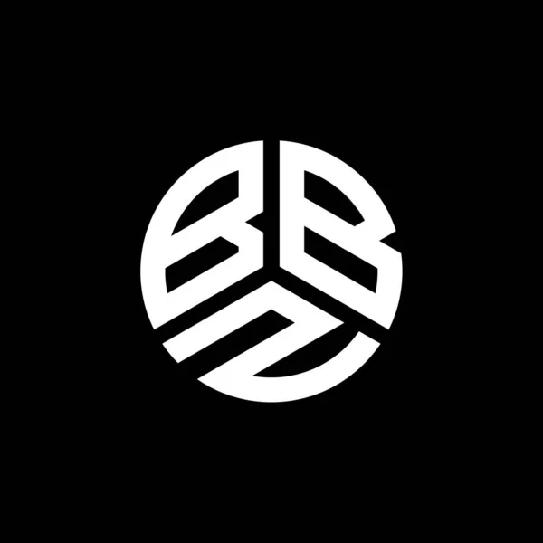 Diseño Del Logotipo Letra Bbz Sobre Fondo Blanco Bbz Iniciales — Vector de stock