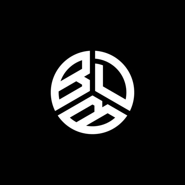 Diseño Del Logotipo Letra Bdb Sobre Fondo Blanco Bdb Iniciales — Vector de stock