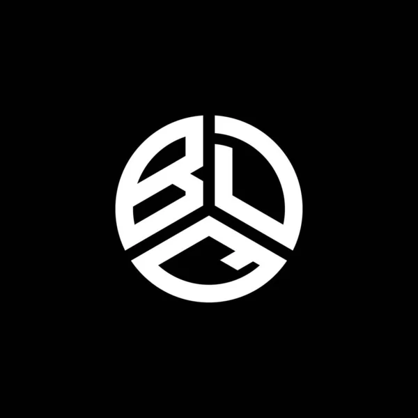 Projekt Logo Litery Bdq Białym Tle Kreatywne Inicjały Bdq Koncepcja — Wektor stockowy
