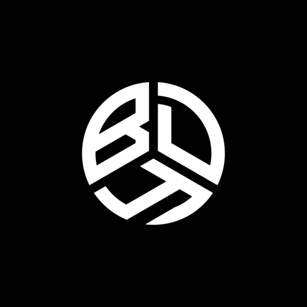Diseño Del Logotipo Letra Bdy Sobre Fondo Blanco Bdy Iniciales — Vector de stock