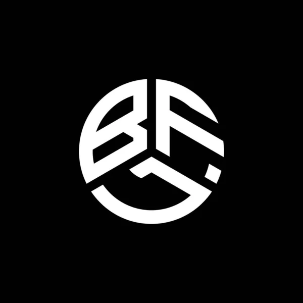 Beyaz Arka Planda Bfl Harf Logosu Tasarımı Bfl Yaratıcı Harflerin — Stok Vektör