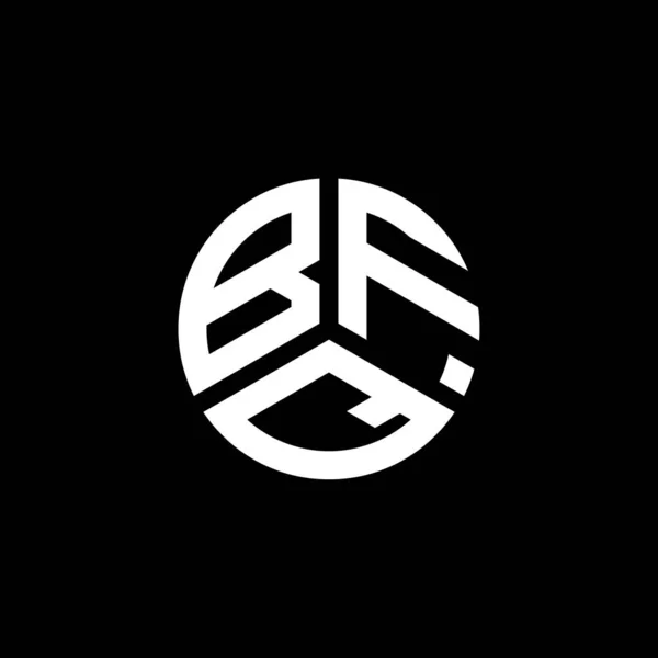 Projekt Logo Litery Bfq Białym Tle Bfq Twórcze Inicjały Litera — Wektor stockowy