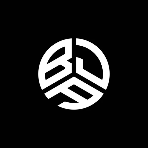 Bja Lettre Logo Design Sur Fond Blanc Bja Initiales Créatives — Image vectorielle