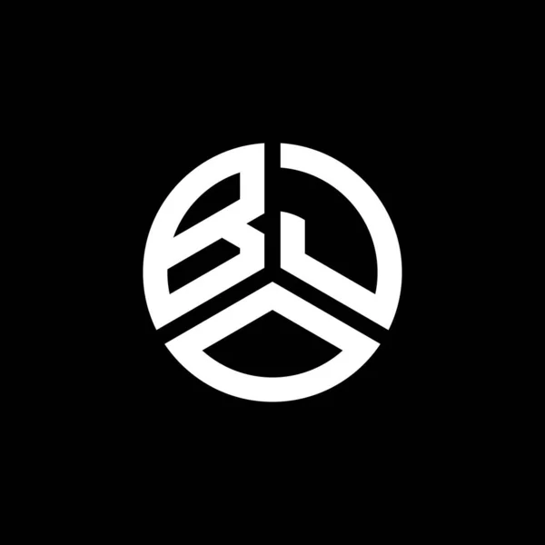 Bjo Lettre Logo Design Sur Fond Blanc Bjo Initiales Créatives — Image vectorielle