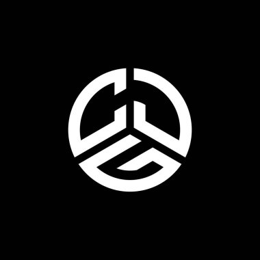 Beyaz arkaplanda CJG harf logosu tasarımı. CJG yaratıcı harflerin baş harfleri logo kavramı. CJG harf tasarımı.