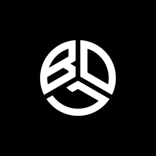 白い背景にBol文字のロゴデザイン Bolクリエイティブイニシャルレターロゴコンセプト ボール文字のデザイン — ストックベクタ