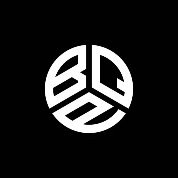 Bqp Lettre Logo Design Sur Fond Blanc Bqp Initiales Créatives — Image vectorielle