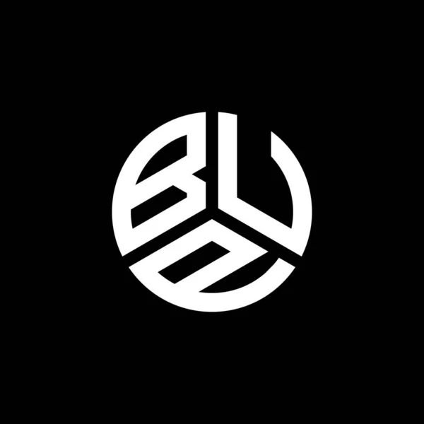 Diseño Del Logotipo Letra Bup Sobre Fondo Blanco Bup Iniciales — Archivo Imágenes Vectoriales