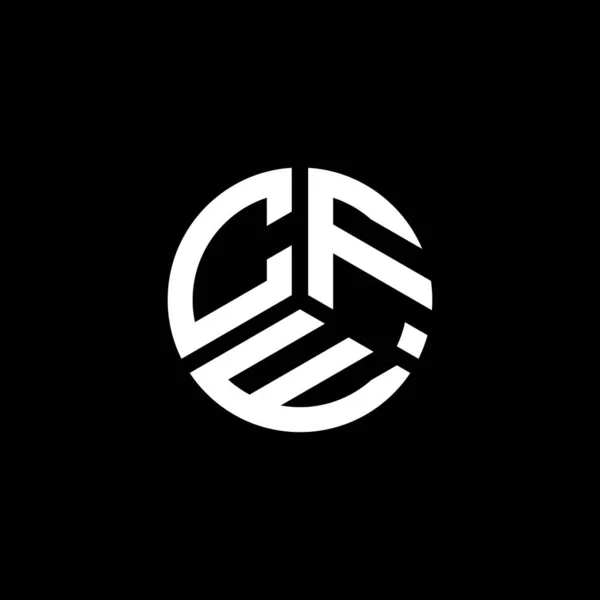 白い背景にCfeの手紙のロゴデザイン Cfeクリエイティブイニシャルレターロゴコンセプト Cfeレターデザイン — ストックベクタ