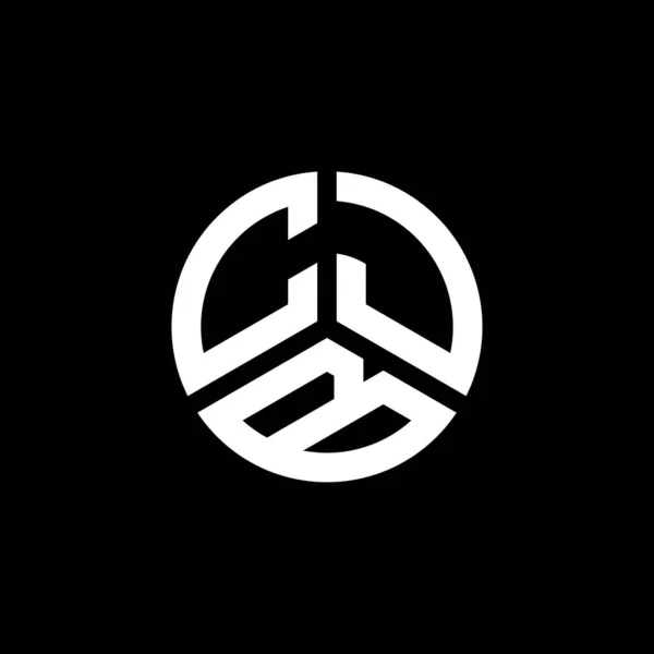 Σχεδιασμός Λογότυπου Γραμμάτων Cjb Λευκό Φόντο Δημιουργικά Αρχικά Cjb Έννοια — Διανυσματικό Αρχείο