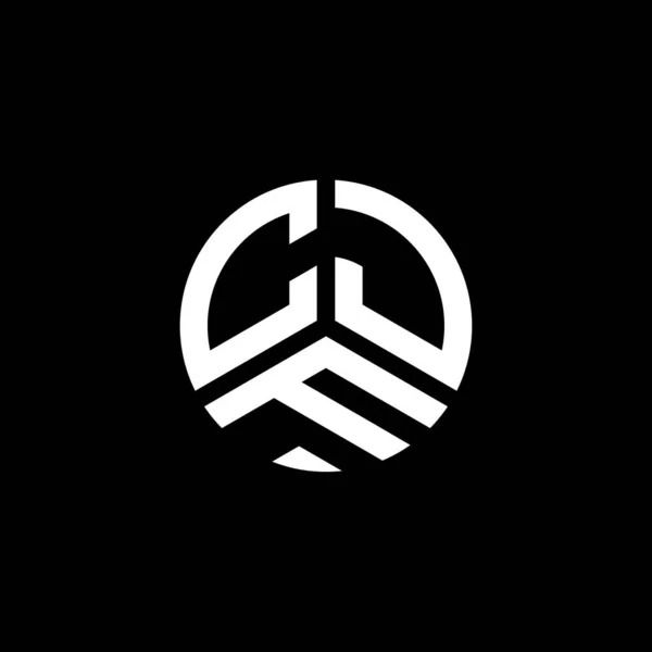 Cjf Letter Logo Design White Background Cjf Creative Initials Letter — Stock Vector