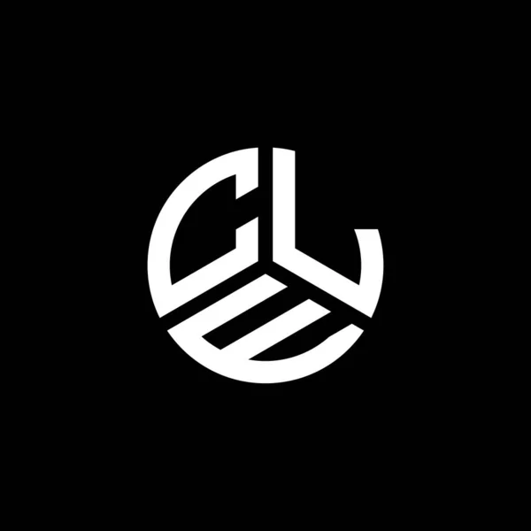 Дизайн Логотипу Літери Cle Білому Тлі Творчі Ініціали Cle Концепція — стоковий вектор