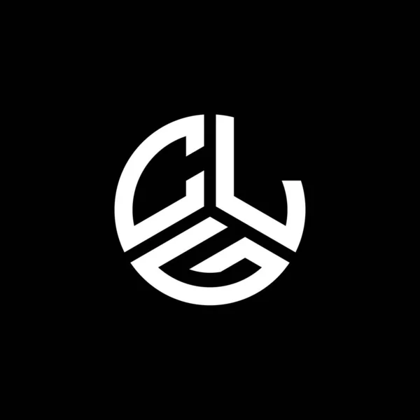 Clg Letter Logo Design Auf Weißem Hintergrund Clg Kreative Initialen — Stockvektor