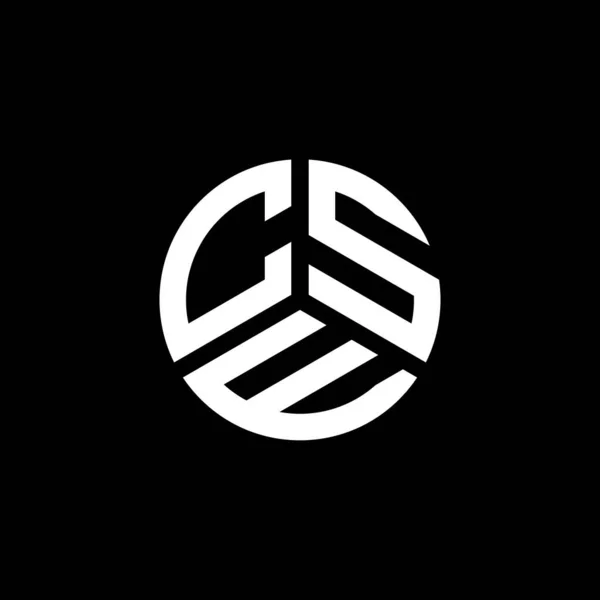 白い背景にCseの手紙のロゴデザイン Cseクリエイティブイニシャルレターロゴコンセプト Cseレターデザイン — ストックベクタ