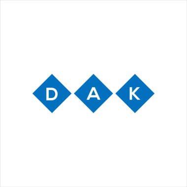 Beyaz arkaplanda DAKxza harf logosu tasarımı. Xza yaratıcı harflerin baş harfleri logo kavramı. xza harf tasarımı.