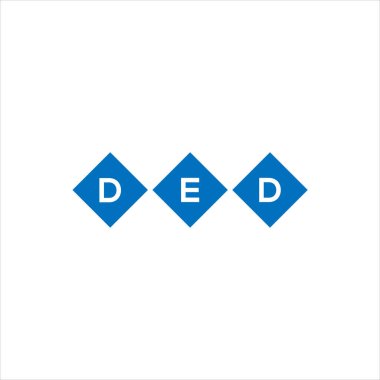 Beyaz arkaplanda DEDxza harf logosu tasarımı. Xza yaratıcı harflerin baş harfleri logo kavramı. xza harf tasarımı.