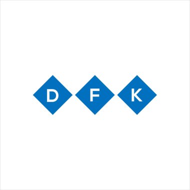 Beyaz arkaplanda DFKxza harf logosu tasarımı. Xza yaratıcı harflerin baş harfleri logo kavramı. xza harf tasarımı.