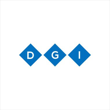 Beyaz arka planda DGIxza harf logosu tasarımı. Xza yaratıcı harflerin baş harfleri logo kavramı. xza harf tasarımı.