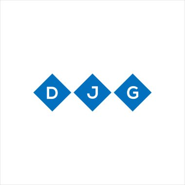 Beyaz arka planda DJGxza harf logosu tasarımı. Xza yaratıcı harflerin baş harfleri logo kavramı. xza harf tasarımı.