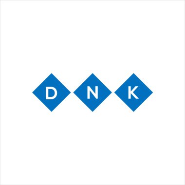 Beyaz arkaplanda DNKxza harf logosu tasarımı. Xza yaratıcı harflerin baş harfleri logo kavramı. xza harf tasarımı.