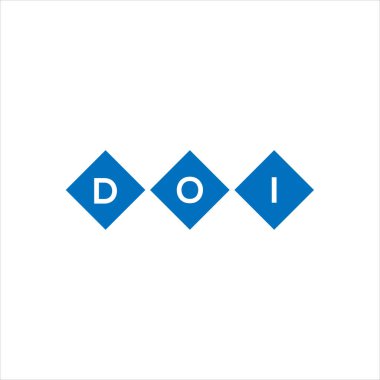Beyaz arka planda DOIxza harf logosu tasarımı. Xza yaratıcı harflerin baş harfleri logo kavramı. xza harf tasarımı.