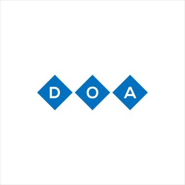 DOAxza beyaz arka planda harf logosu tasarımı. Xza yaratıcı harflerin baş harfleri logo kavramı. xza harf tasarımı.