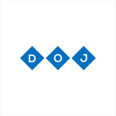 DOJxza beyaz arka planda harf logosu tasarımı. Xza yaratıcı harflerin baş harfleri logo kavramı. xza harf tasarımı.