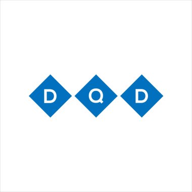 Beyaz arkaplanda DQDxza harf logosu tasarımı. Xza yaratıcı harflerin baş harfleri logo kavramı. xza harf tasarımı.