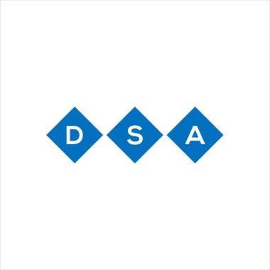 Beyaz arka planda DSAxza harf logosu tasarımı. Xza yaratıcı harflerin baş harfleri logo kavramı. xza harf tasarımı.