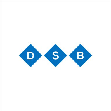 Beyaz arkaplanda DSBxza harf logosu tasarımı. Xza yaratıcı harflerin baş harfleri logo kavramı. xza harf tasarımı.