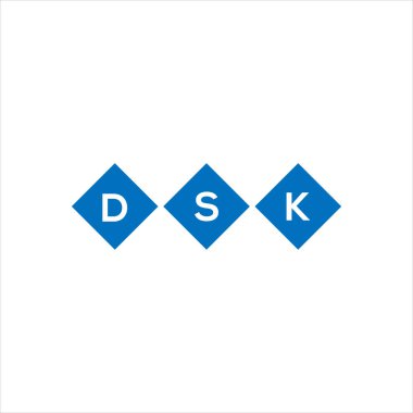 Beyaz arkaplanda DSKxza harf logosu tasarımı. Xza yaratıcı harflerin baş harfleri logo kavramı. xza harf tasarımı.