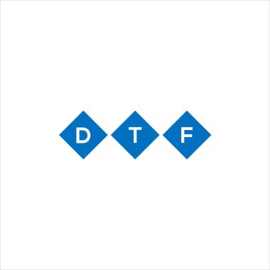 Beyaz arkaplanda DTFxza harf logosu tasarımı. Xza yaratıcı harflerin baş harfleri logo kavramı. xza harf tasarımı.