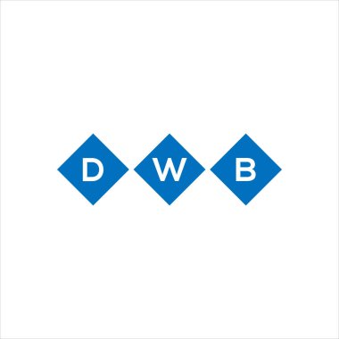 Beyaz arka planda DWBxza harf logosu tasarımı. Xza yaratıcı harflerin baş harfleri logo kavramı. xza harf tasarımı.
