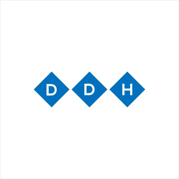 Ddhxza Buchstabe Logo Design Auf Weißem Hintergrund Xza Kreative Initialen — Stockvektor