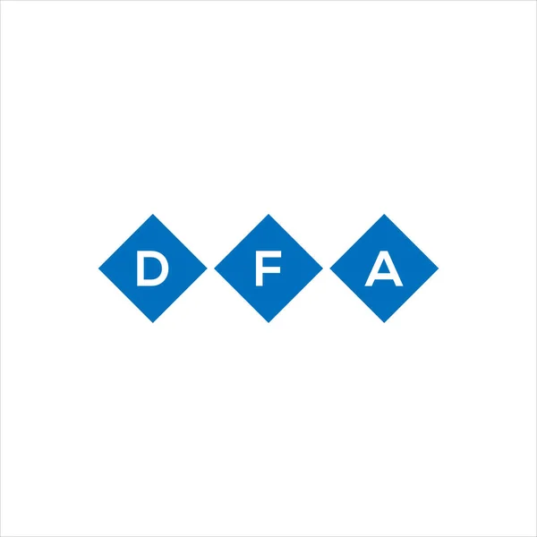 Dfaxza 디자인은 배경에 Xza 크리에이티브 이니셜 디자인 — 스톡 벡터