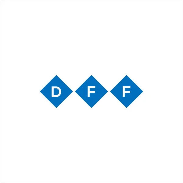 Dffxza Letter Logo Design White Background Xza Creative Initials Letter — Stock Vector