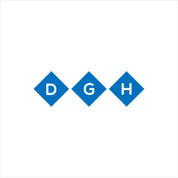 Dghxza Buchstabe Logo Design Auf Weißem Hintergrund Xza Kreative Initialen — Stockvektor