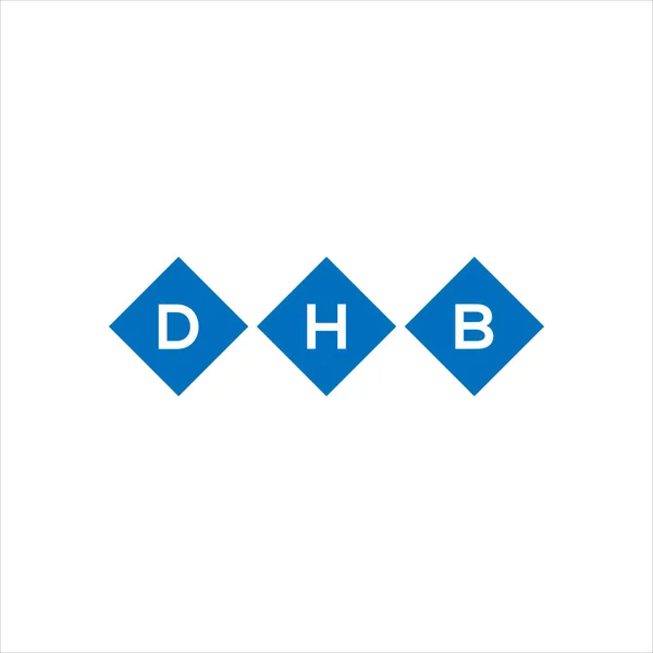 Dhbxza Buchstabe Logo Design Auf Weißem Hintergrund Xza Kreative Initialen — Stockvektor