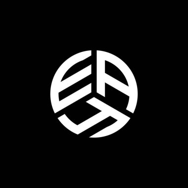 Beyaz arka planda EAY harf logosu tasarımı. EAY yaratıcı harf logosu konsepti. EAY harf tasarımı.