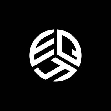 Beyaz arkaplanda EQY harf logosu tasarımı. EQY yaratıcı harflerin baş harfleri logo kavramı. EQY harf tasarımı.